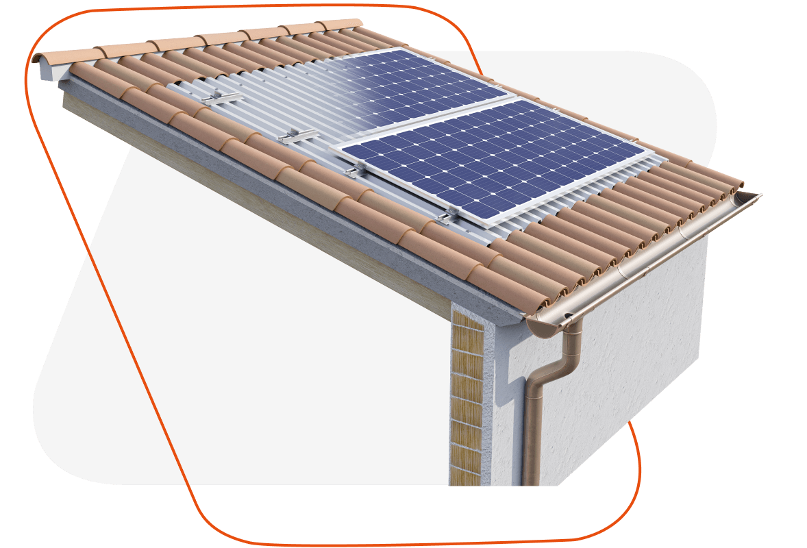 Fissaggio pannelli fotovoltaici, strutture e supporti impianti solari -  Sun-Age